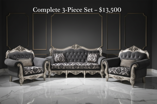 Complete 3-piece baroque set luxury ad