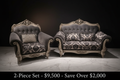 2-piece baroque set luxury ad